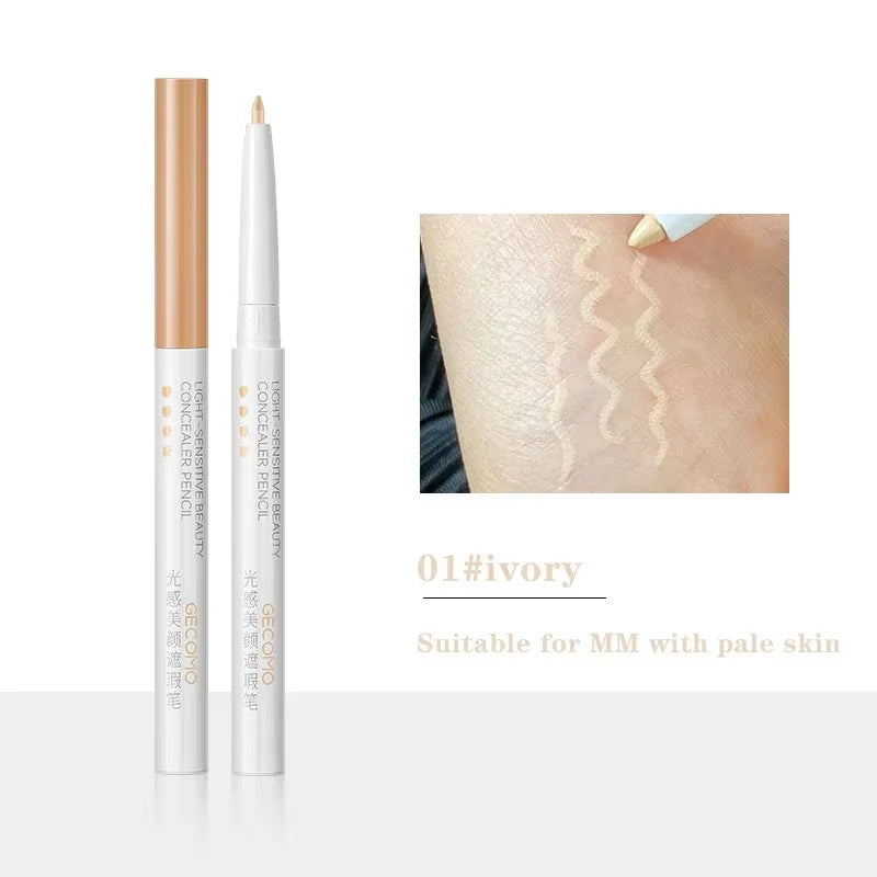SilkCover™ Full Cover Concealer Stick – Waterproof Spot & Blemish Corrector for Flawless Face, Brows & Lips